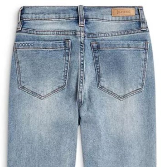 Blanc NYC Dip Dye Faded Crop Jean Size 27 - Picture 4 of 5